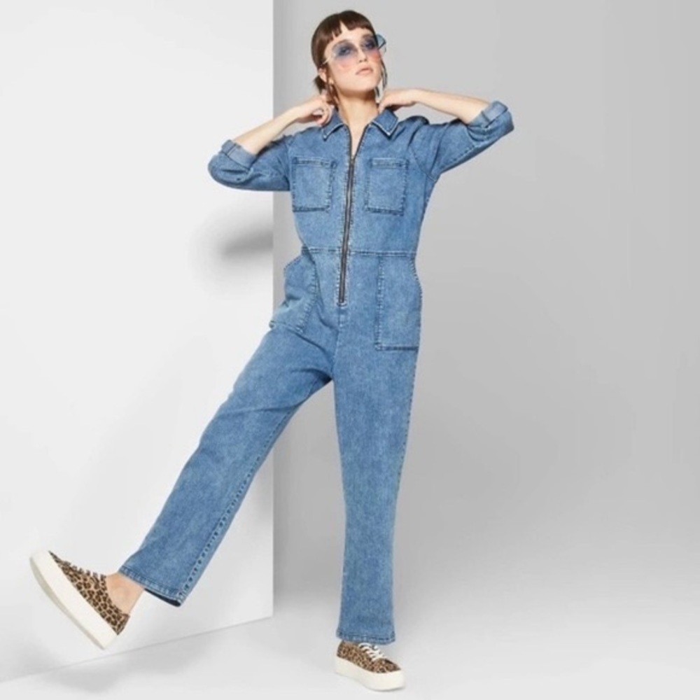 Wild Fable Denim Jumpsuit